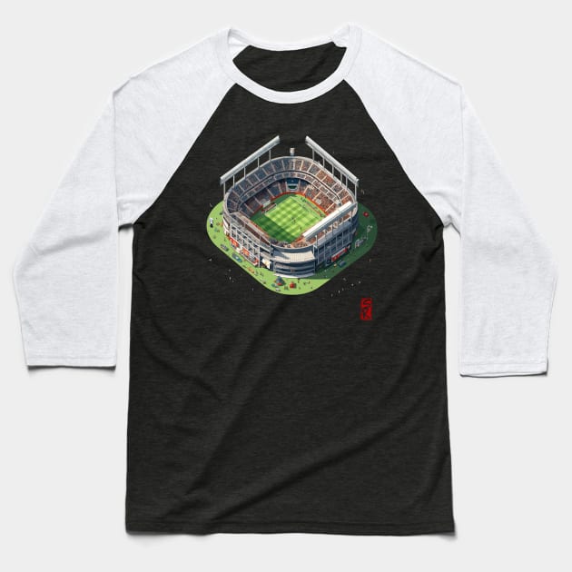 Isometric stadium Baseball T-Shirt by siriusreno